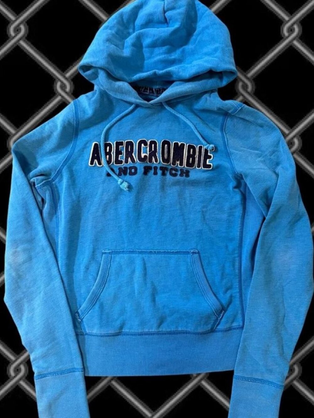 Y2K Abercrombie & Fitch Blue Hoodie